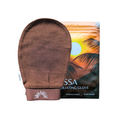 KESSA EXFOLIATING GLOVE - BROWN