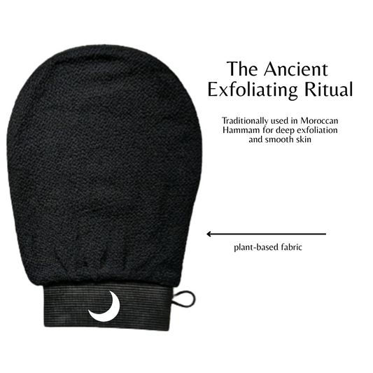 Kessa Exfoliating Glove - Black